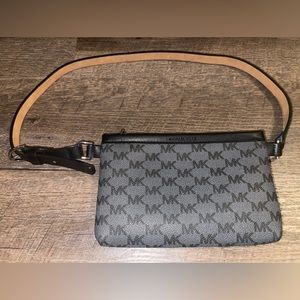 Michael Kors Black Waist Purse
